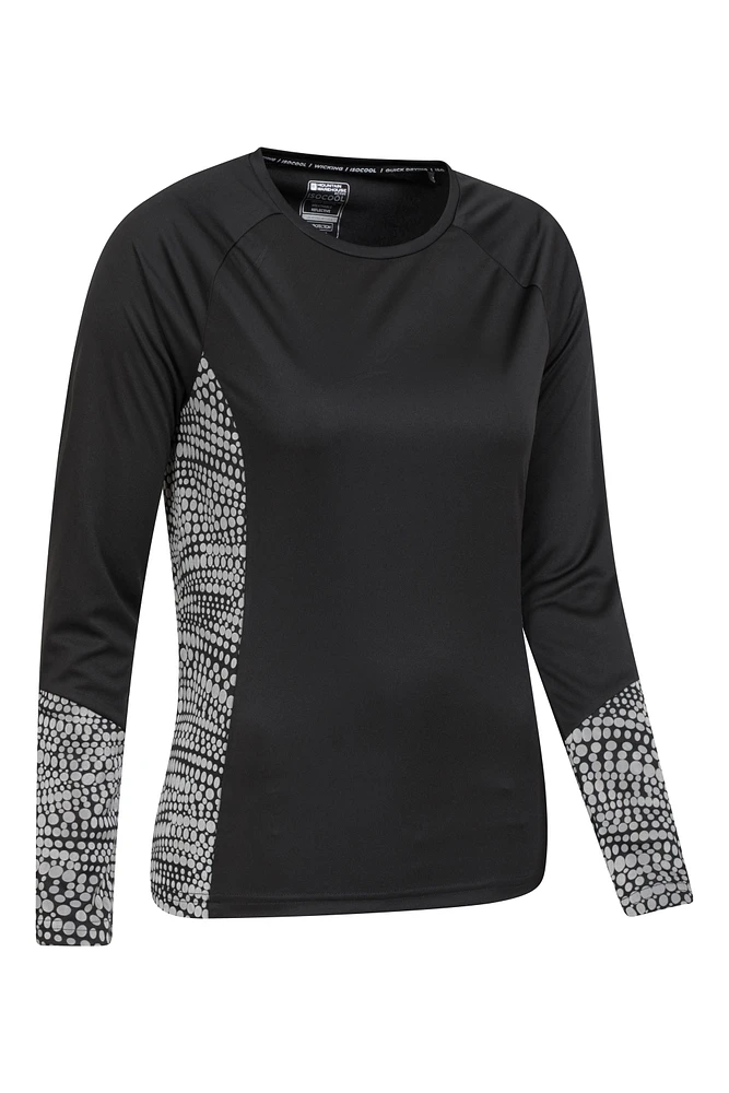 Iso-Vis Reflective Womens Long-Sleeve Top