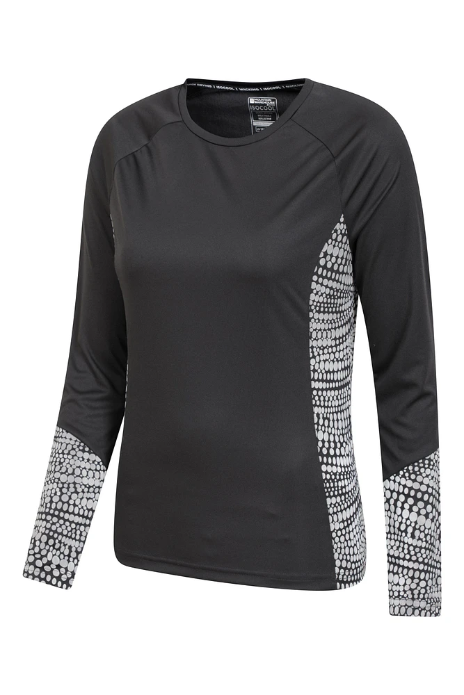 Iso-Vis Reflective Womens Long-Sleeve Top