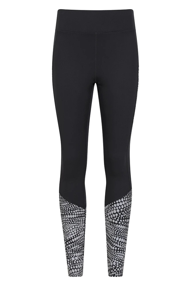 Reflective Womens Active Leggings