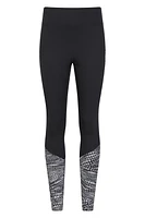 Reflective Womens Active Leggings