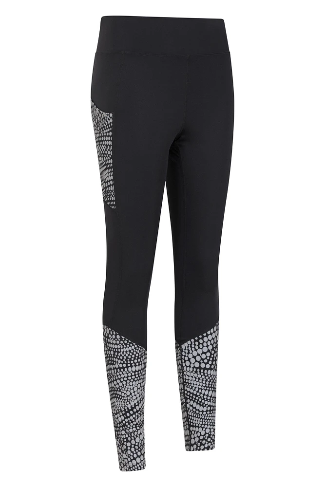 Reflective Womens Active Leggings