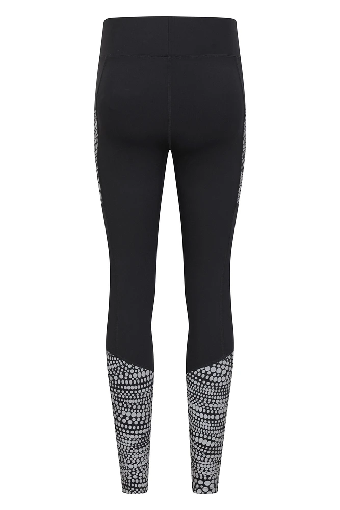 Reflective Womens Active Leggings
