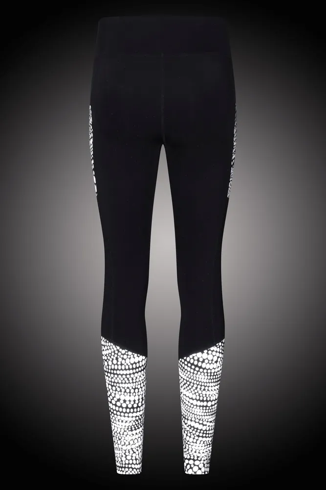 Reflective Womens Active Leggings
