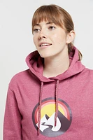 Sunset Mountain Womens Hoodie