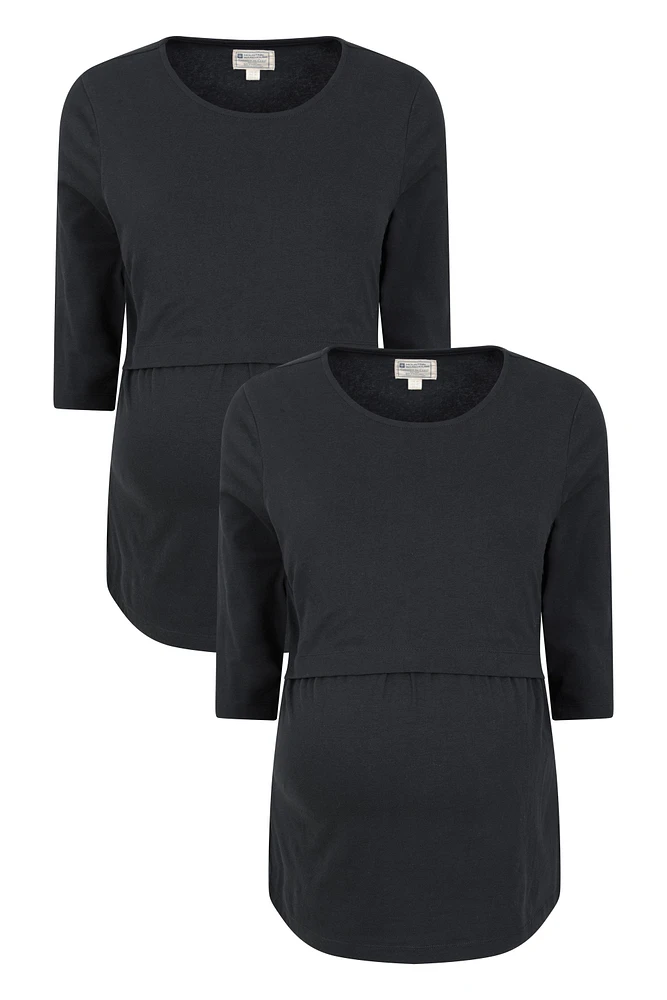 Maternity Citrine Nursing Tee Multipack