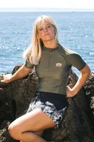 Lottie Womens Recycled Rash Guard