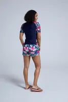 Lucy Womens Recycled Rash Guard