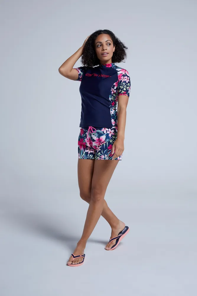 Lucy Womens Recycled Rash Guard