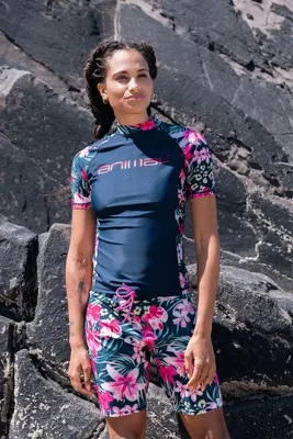 Lucy Womens Recycled Rash Guard