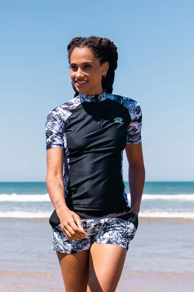 Lara Womens Recycled Rash Guard