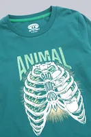 Jordan Skeleton Kids Organic T-Shirt