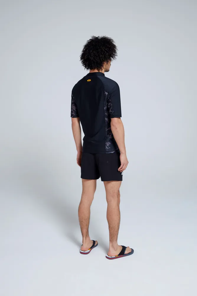 Zane Mens Recycled Rash Guard