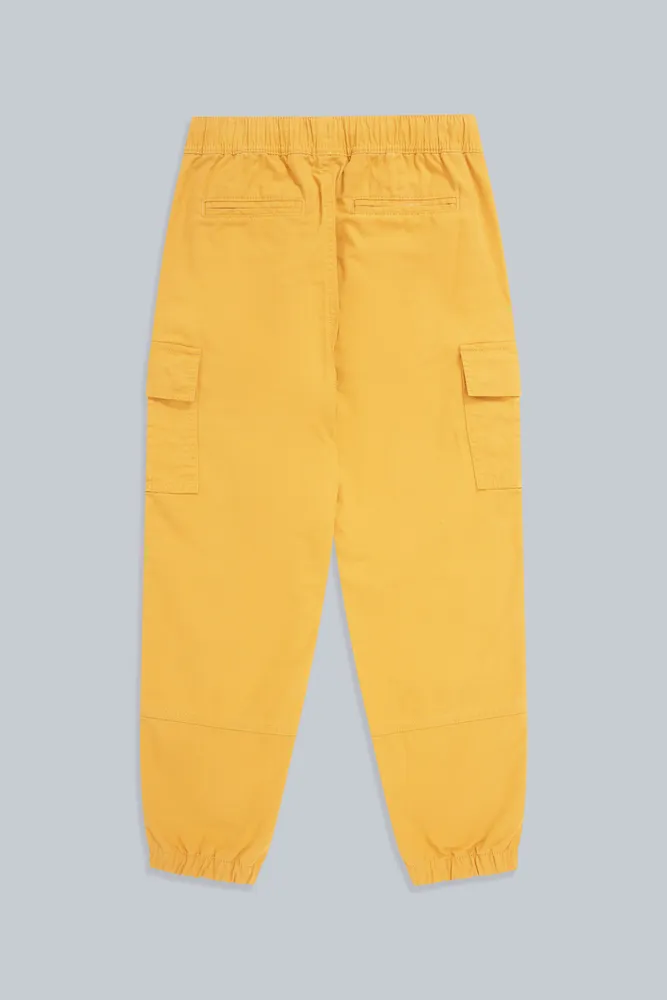 Emmet Kids Organic Cargo Pants