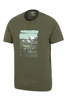 Picture Mountain Mens Organic T-Shirt