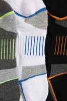 Kids IsoCool Sneaker Length Socks 3-Pack