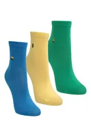 Recycled Motif Kids Socks Multipack