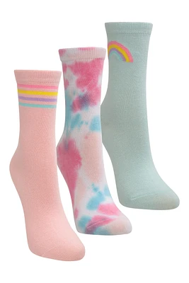 Tie Dye Kids Socks Multipack