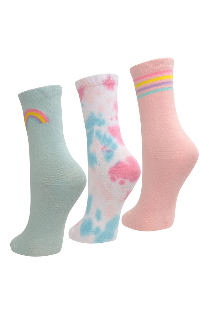 Tie Dye Kids Socks Multipack