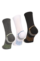 IsoCool Mens Performance Quarter Length Socks 3-Pack