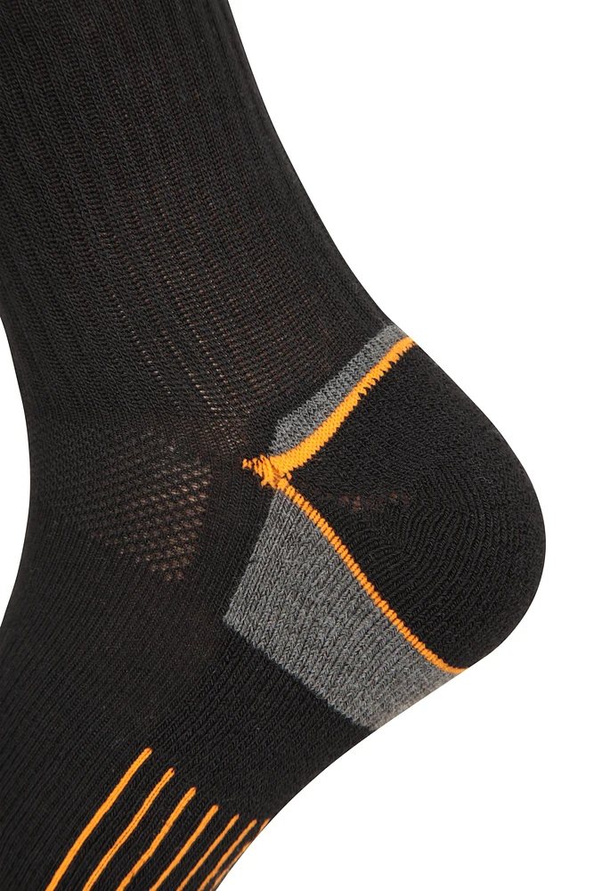 IsoCool Mens Performance Quarter Length Socks 3-Pack