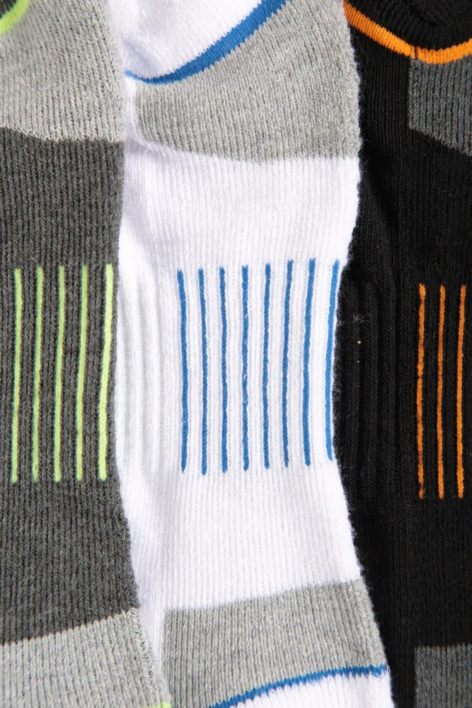 IsoCool Mens Performance Quarter Length Socks 3-Pack