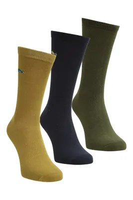 Fish Mens Bamboo Socks 3-Pack