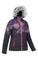 Avalanche Printed Womens Insulated Ski Jacket