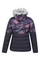 Avalanche Printed Womens Insulated Ski Jacket