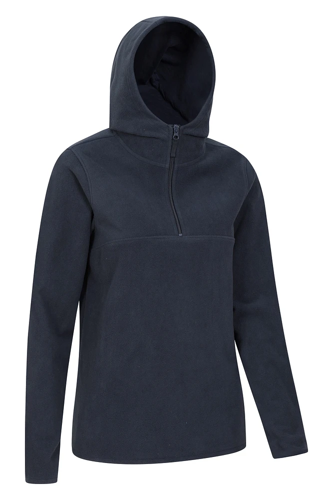 Saltash Womens Windproof Fleece Hoodie