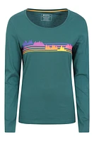 Wander Rainbow Womens Organic T-Shirt