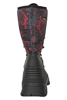 Plough Mens Printed Snow Boots