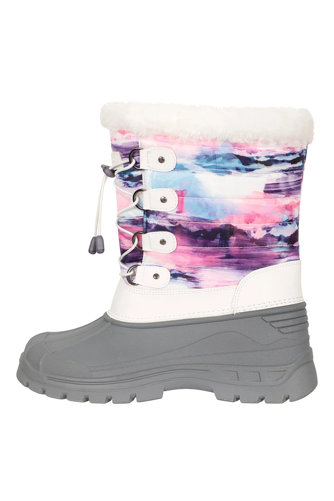 Whistler Printed Womens Adaptive Snow Boots