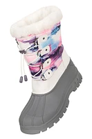 Whistler Printed Womens Adaptive Snow Boots