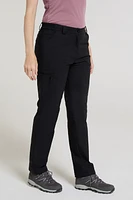 Winter Hiker Stretch Womens Fleece Lined Pants