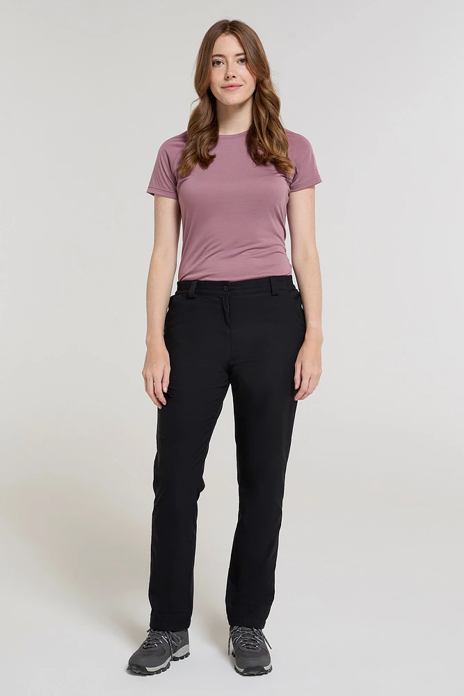 Winter Hiker Stretch Womens Fleece Lined Pants