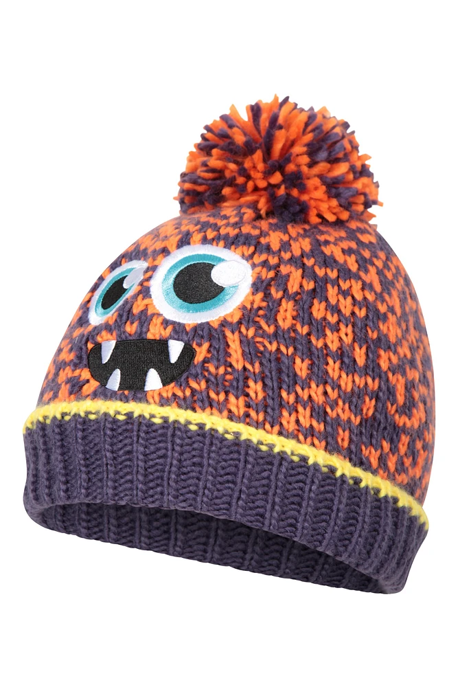 Monster Kids Fleece-Lined Beanie