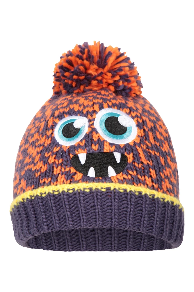 Monster Kids Fleece-Lined Beanie
