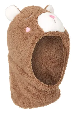 Cozy Bear Kids Hooded Balaclava