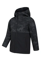 Exodus Kids Camo Print Softshell Jacket