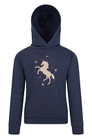 Glitter Unicorn Kids Hoodie