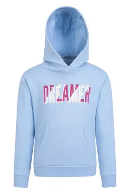 Dreamer Embroidered Kids Organic Hoodie