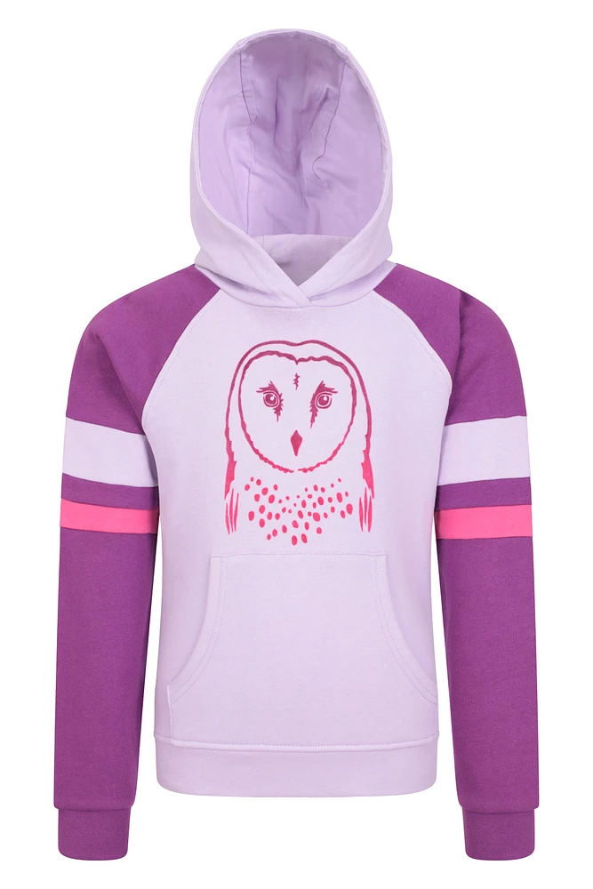 Flock Owl Kids Hoodie