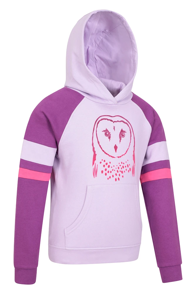 Flock Owl Kids Hoodie