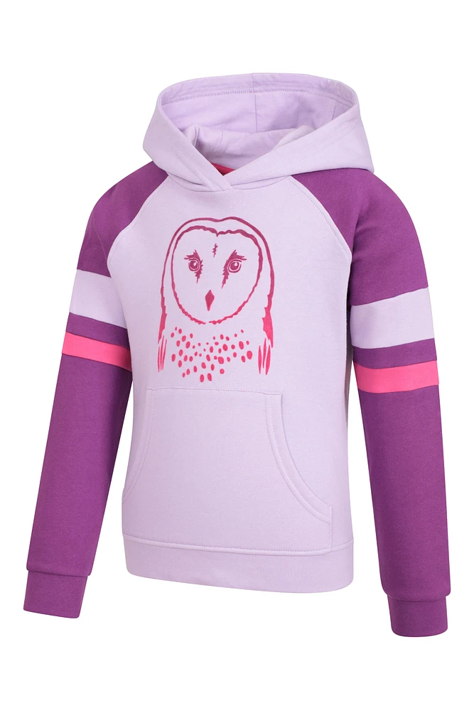 Flock Owl Kids Hoodie