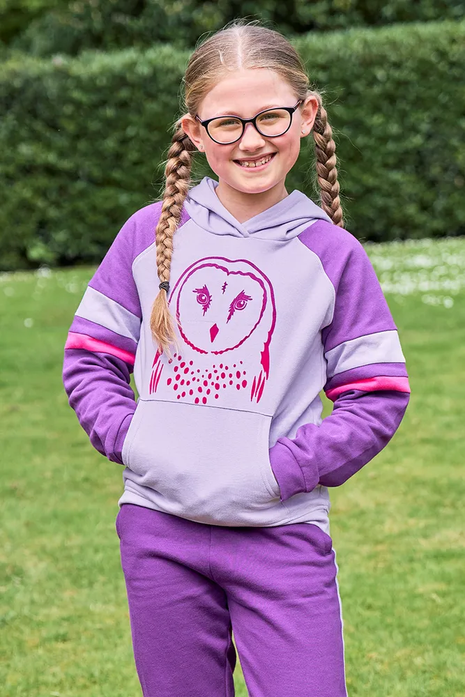 Flock Owl Kids Organic Hoodie