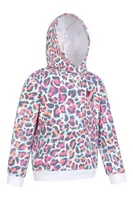 Leopard Print Kids Hoodie