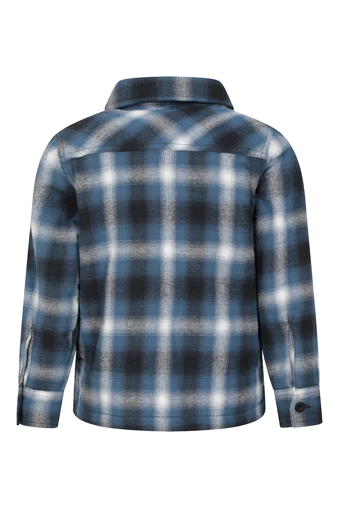 Stream Kids Sherpa Lined Zip Shacket