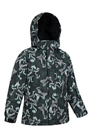 Kids Printed Ski Jacket & Pant Set