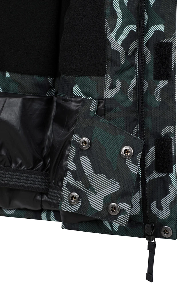 Kids Printed Ski Jacket & Pant Set