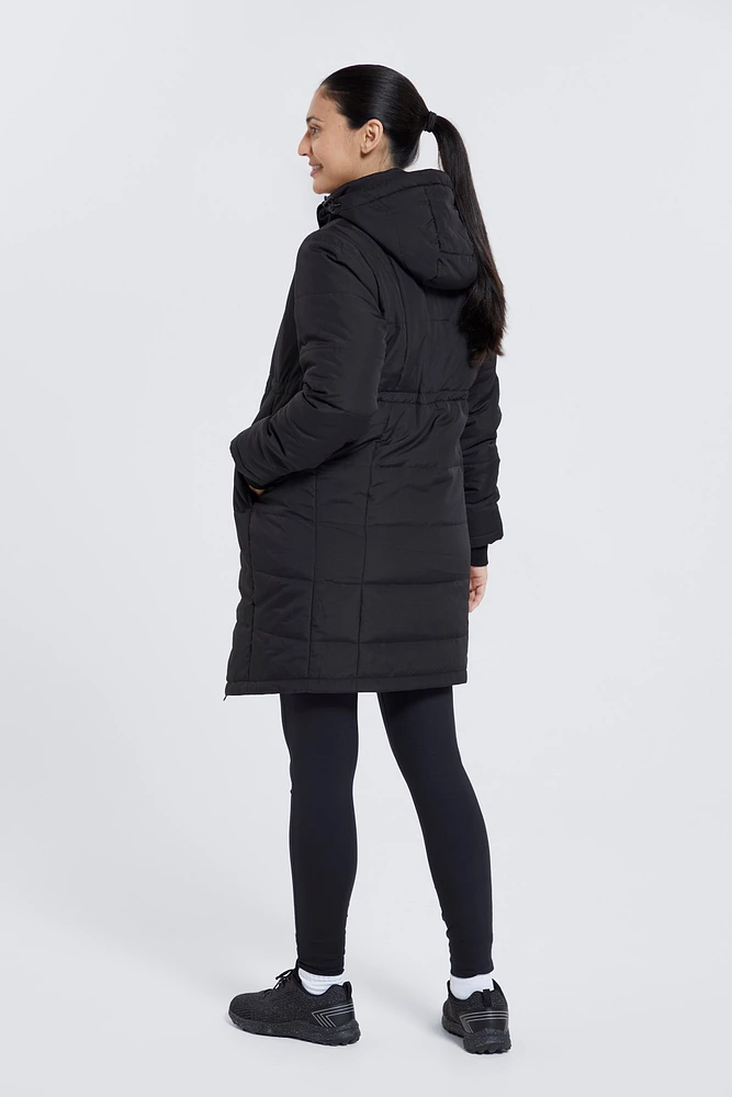 Maternity Amethyst Womens Long Insulated Jacket
